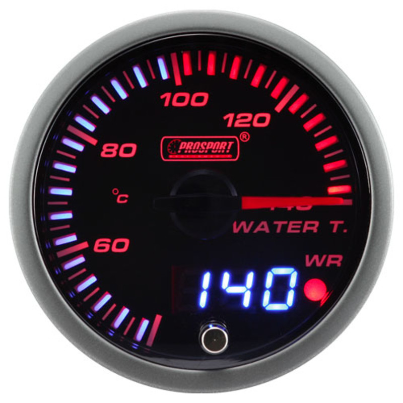ProSport JDM "Dual Display" Triple Gauge Package - Water/Oil