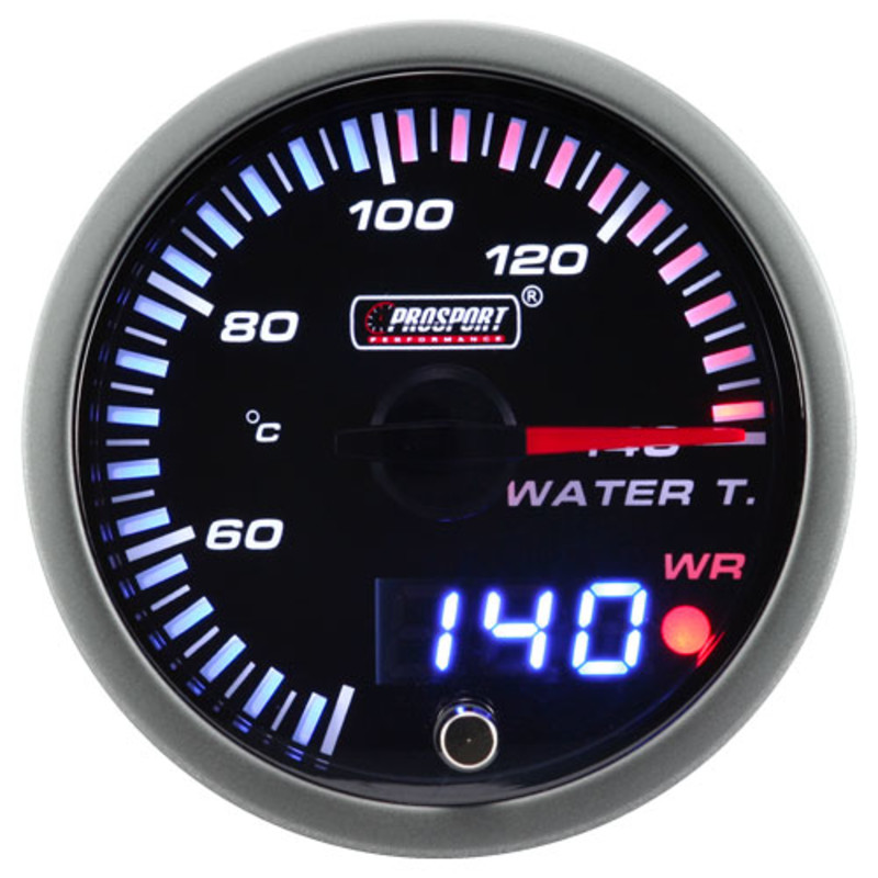 ProSport JDM "Dual Display" Triple Gauge Package - Water/Oil