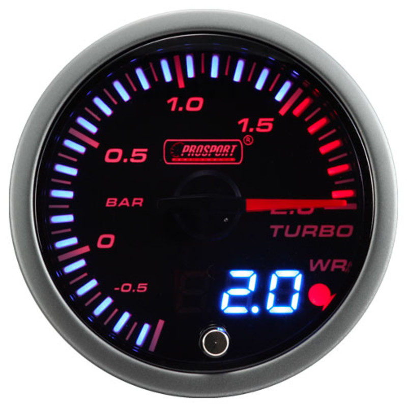 ProSport JDM "Dual Display" Triple Gauge Package - Turbo/Oil