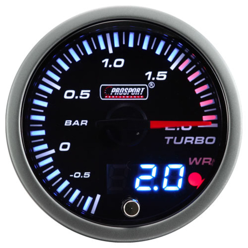 ProSport JDM "Dual Display" Triple Gauge Package - Turbo/Oil