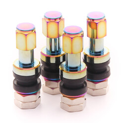 Aluminium Air Valves - Neochrome (set of 4)