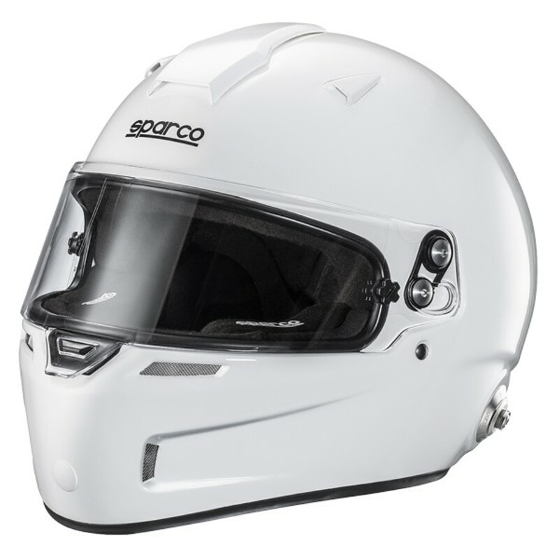 White Sparco Air Pro RF-5W FIA Helmet