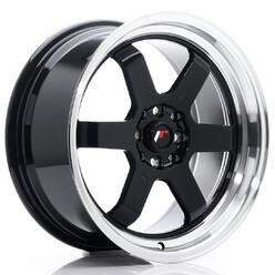 Japan Racing JR-12 17x8" 5x112/120 ET35, Gloss Black