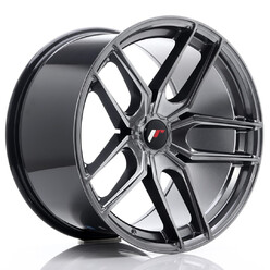 Japan Racing JR-25 19x11" (5 hole custom PCD) ET20-40, Hyper Black