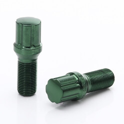 Green JB1 Wheel Bolts M14x1.5 (Pack of 20)