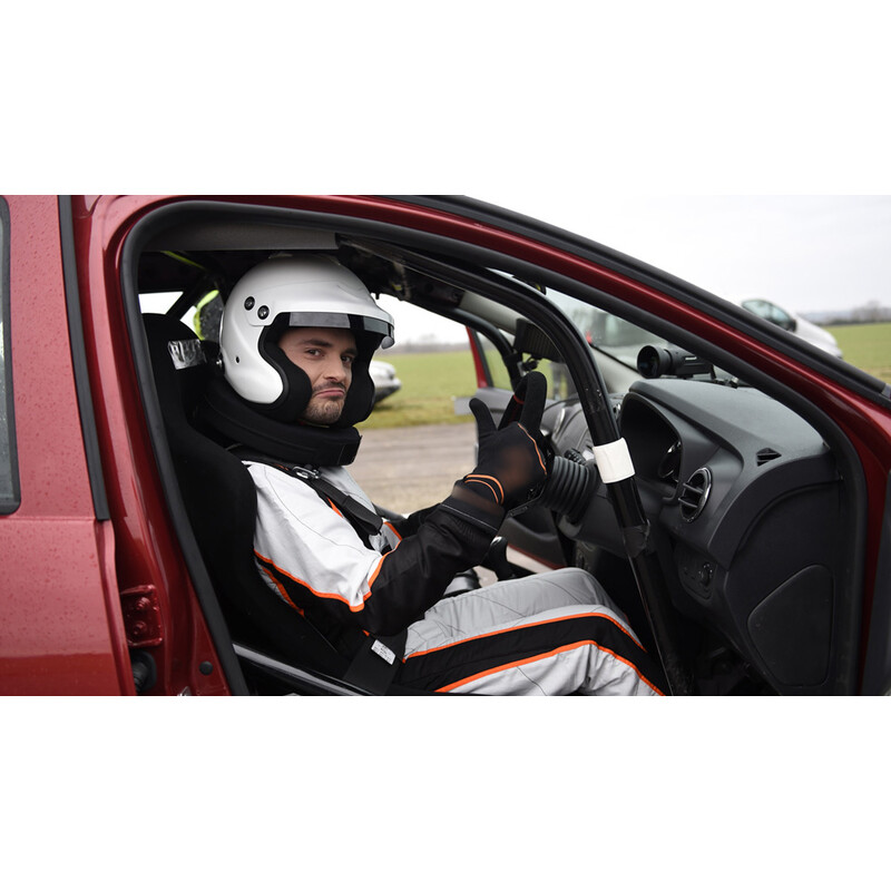 DriftShop Flat Steering Wheel, Black Suede, Black Spokes