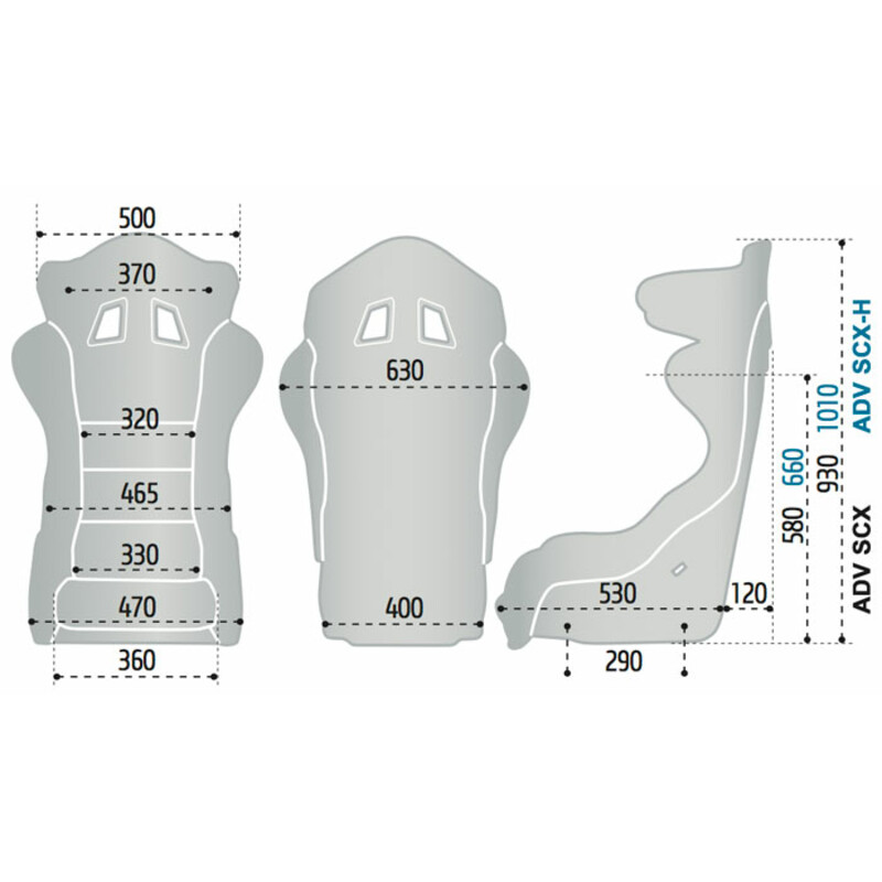 Sparco ADV SCX-H Carbon Bucket Seat (FIA)
