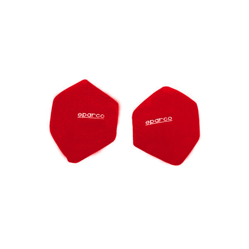 Sparco Universal Side Backrests - Red (pair)