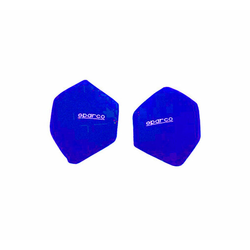 Sparco Universal Side Backrests - Blue (pair)