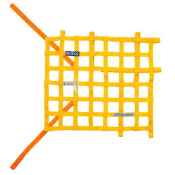 Sparco FIA Window Net - Yellow