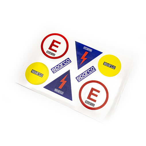 Sparco FIA Stickers Set (Cut Off & Extinguisher)
