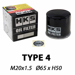 HKS Type 4 Sports Oil Filter | M20x1.5 (Kei Cars Nissan, Mitsubishi...)