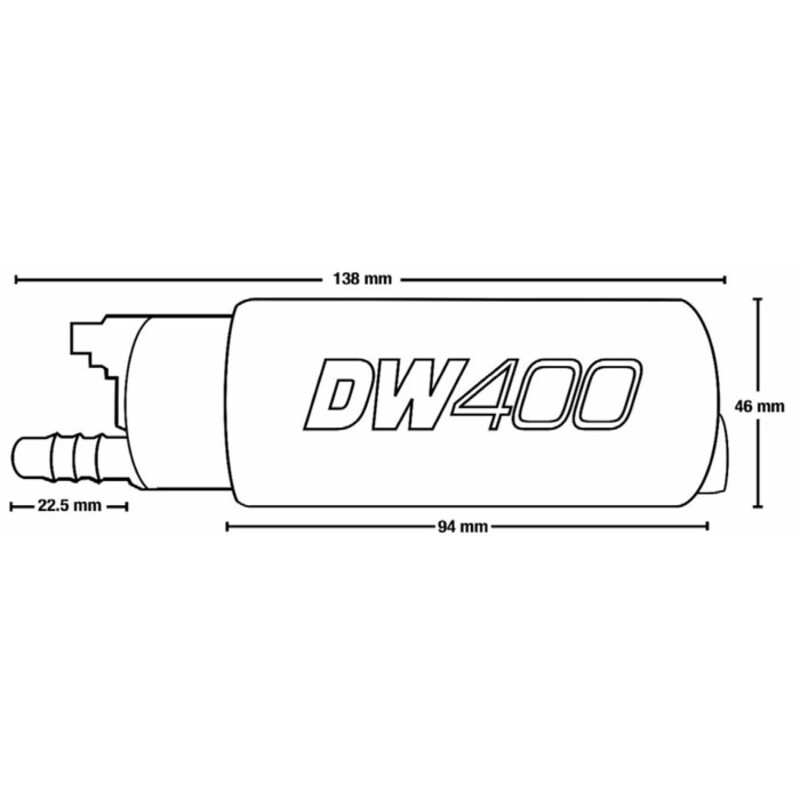 Deatschwerks DW400 Fuel Pump - 415 L/h E85