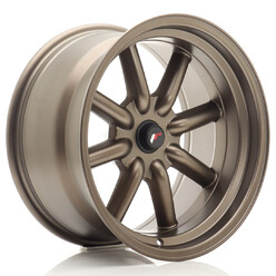 Japan Racing JR-19 17x9" (4 & 5 hole custom PCD) ET-25, Bronze