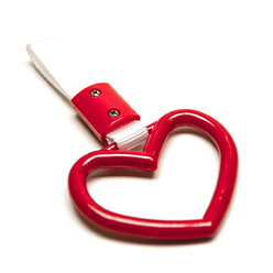 Heart "Tsurikawa" Handle - Red