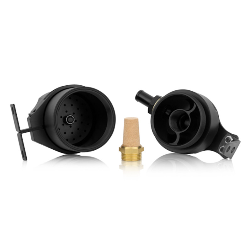 Mishimoto Baffled Oil Catch Can Kit - Universal (Competition)
