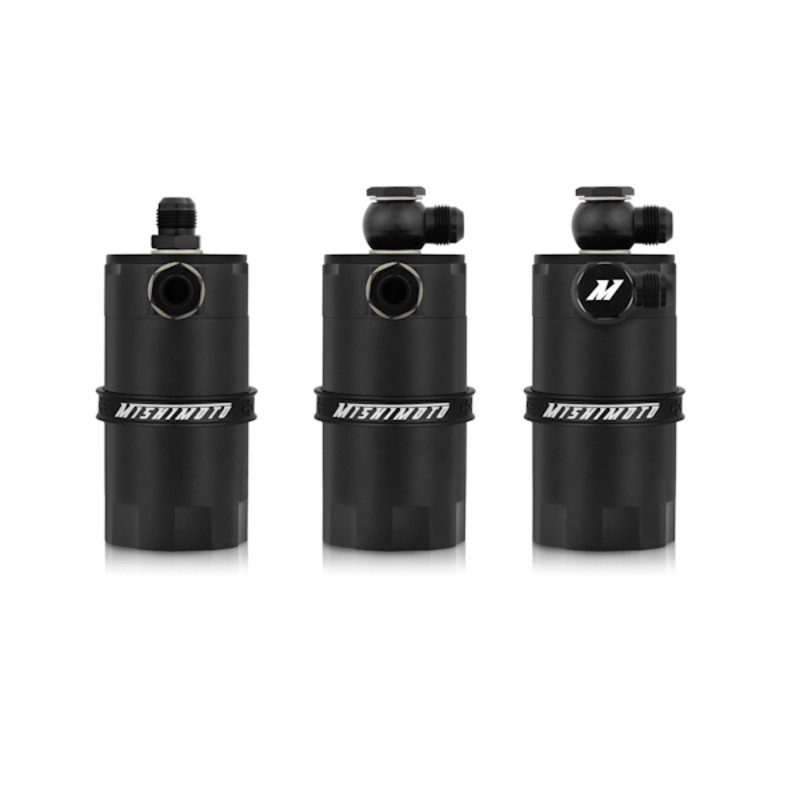 Mishimoto Baffled Oil Catch Can Kit - Universal (Competition)