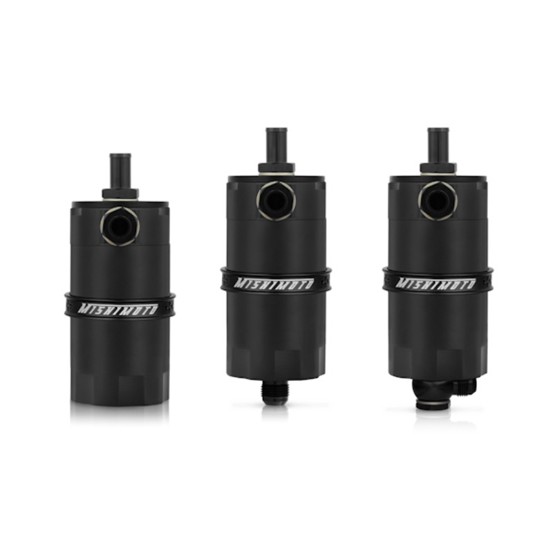 Mishimoto Baffled Oil Catch Can Kit - Universal (Competition)