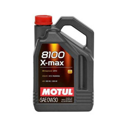 Motul 8100 X-Max 0W30 Engine Oil (5L) (Mercedes, Volvo)
