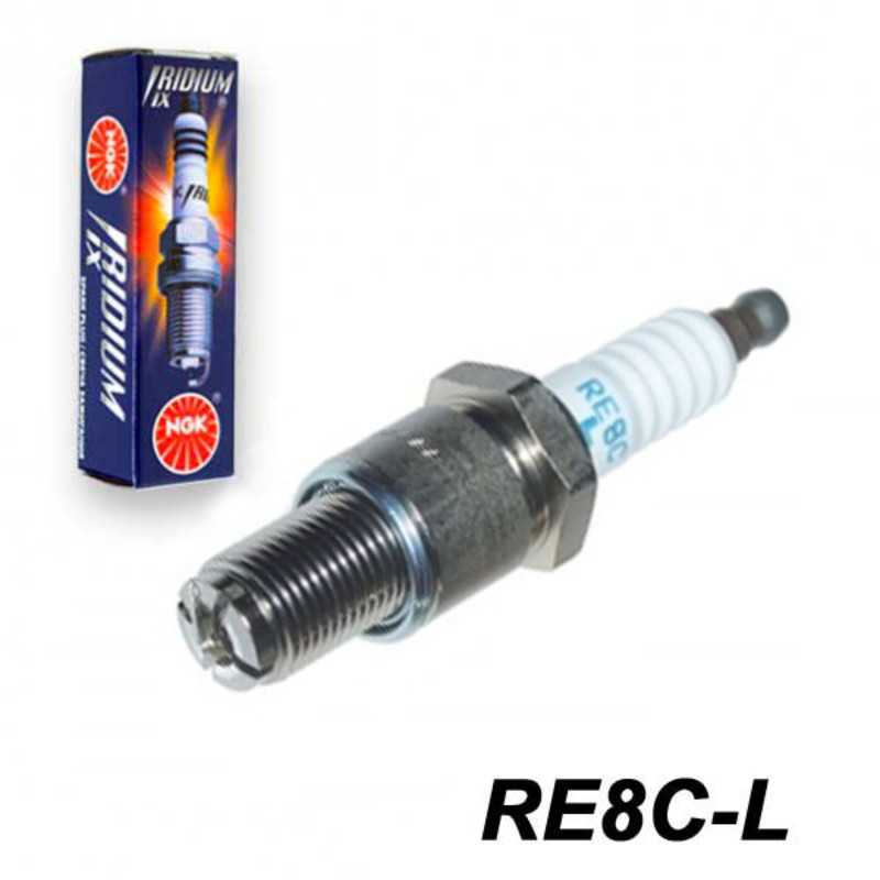 NGK Iridium Spark Plugs RE8C-L (Mazda RX-8, Leading)