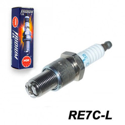 NGK Iridium Spark Plugs RE7C-L (Mazda RX-8, Leading)