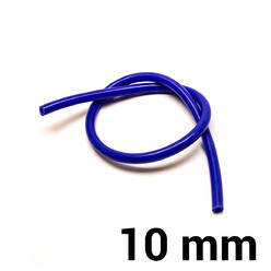 Silicone Hose Ø10 mm - Blue (per meter)