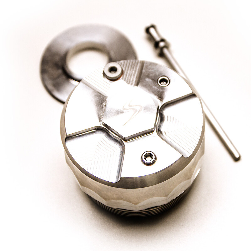 Oil Filter Lid with Sensor Ports for BMW Engines M52, M54, M56... (E36, E39, E46, E60, Z3, Z4...)