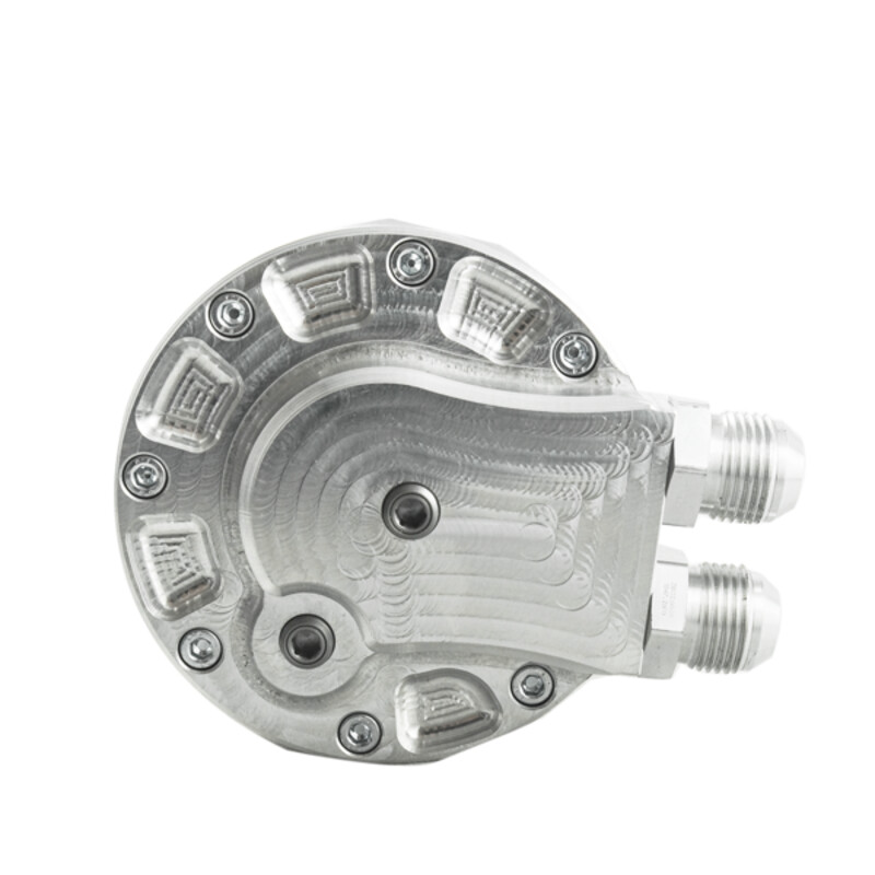 Oil Filter Lid with Sensor Ports + Oil Cooler Fittings for BMW M52, M54, M56... (E36, E39, E46, E60, Z3, Z4...)