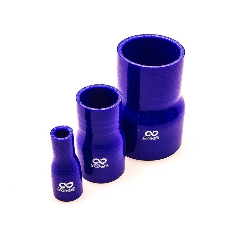 Silicone Reducer Ø16-13 to Ø127-114 mm, Blue