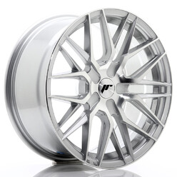 Japan Racing JR-28 17x8" (4 & 5 hole custom PCD) ET25-40, Silver