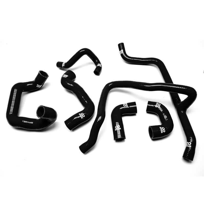 6 Piece Silicone Hose Kit for BMW E30 6 Cyl. 2nd Gen