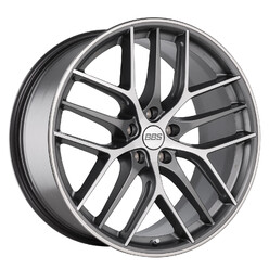 BBS CC-R 20x10.5" 5x120 ET35, Dark Grey / Machined