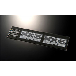 HKS Sticker - Embossed Logo (x2)