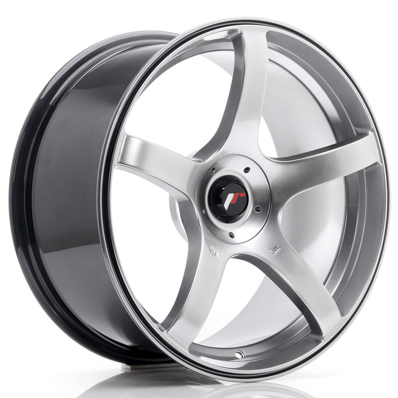 Japan Racing JR-32 18x8.5" (5 hole custom PCD) ET20-38, Hyper Black