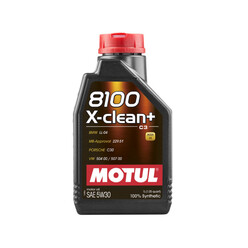 Motul 5W30 8100 X-Clean+ Engine Oil (BMW, Porsche, Mercedes, Volkswagen) 1L