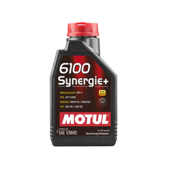 Motul 6100 Synergie+ 10W40 Engine Oil (1L) (Mercedes, Renault, VW, PSA)