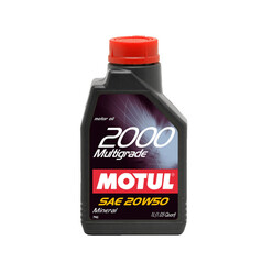 Motul 2000 Multigrade 20W50 Engine Oil (1L)