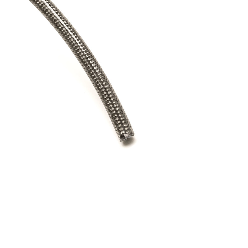 Dash 3 Hose per Meter (Transparent Teflon & Stainless Steel Braid)