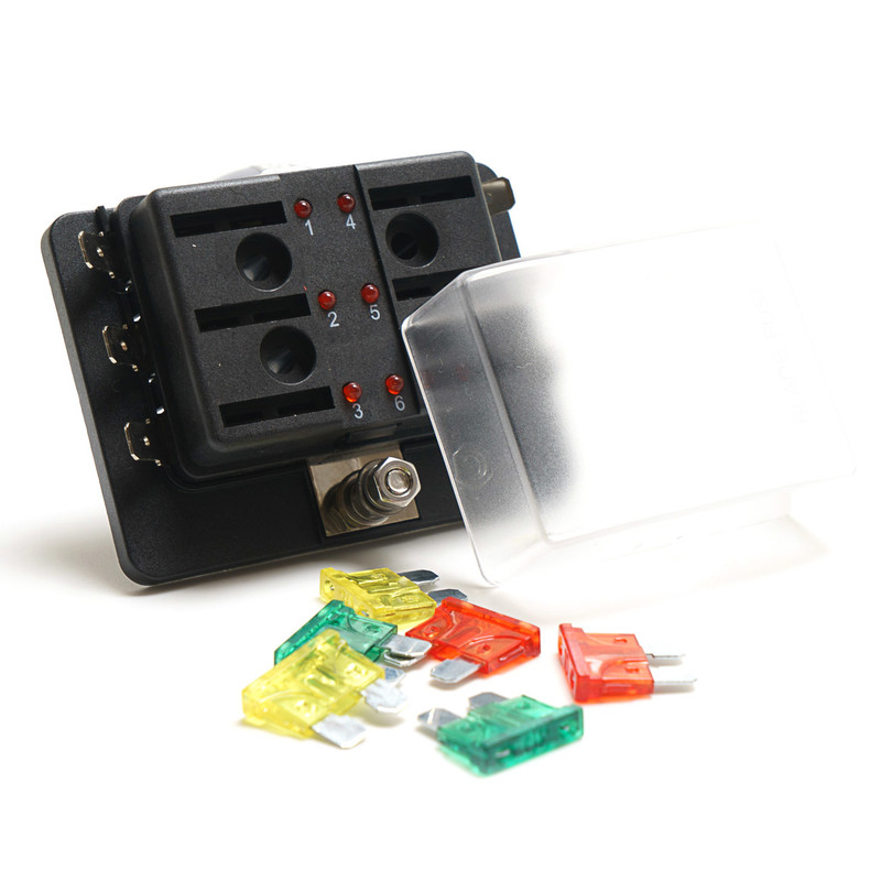 6-Way Fuse Box