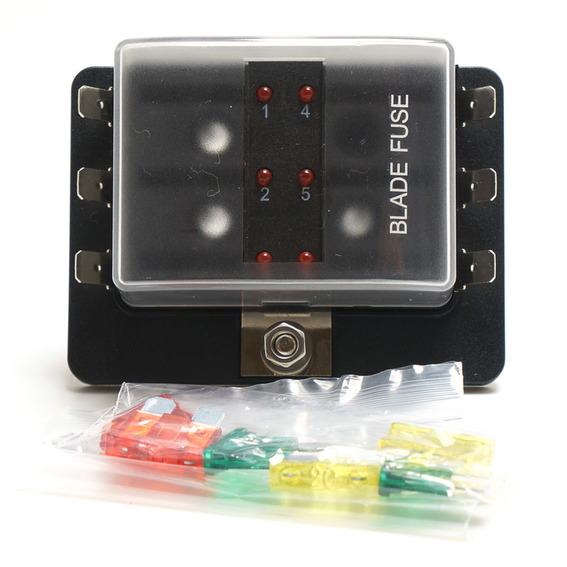6-Way Fuse Box