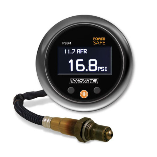 Innovate 2-in-1 "PowerSafe Boost" Wideband Gauge (PSB-1)