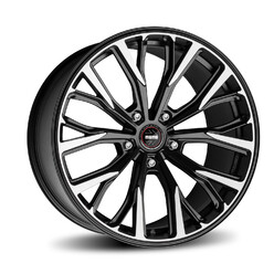 Momo RF-02 20x10" 5x112 ET20, Flat Black, Machined Spokes