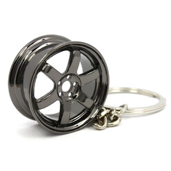 JR-3 Wheel Keyring - Hyper Black