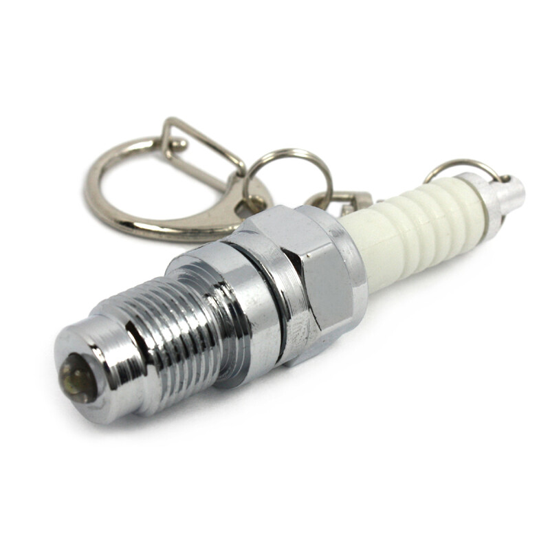 Spark Plug Keyring