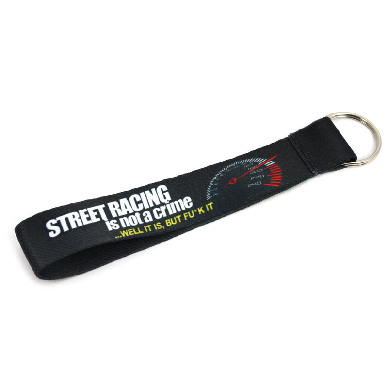 Street Racing Lanyard Keyring