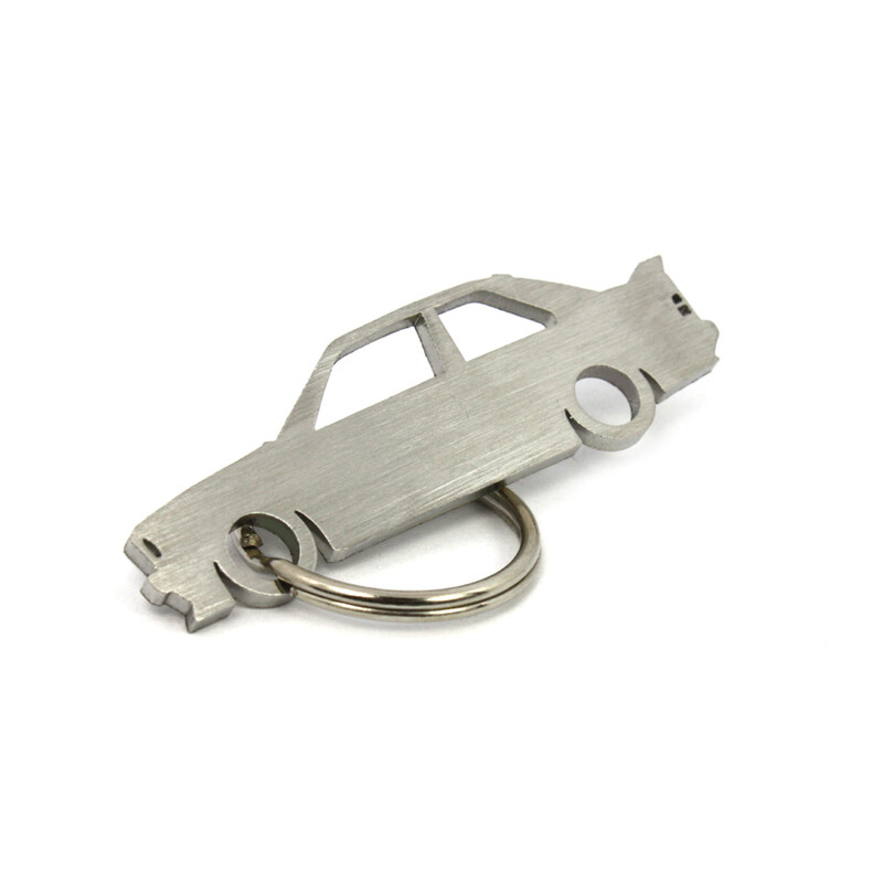 Stainless Steel BMW E30 Keyring