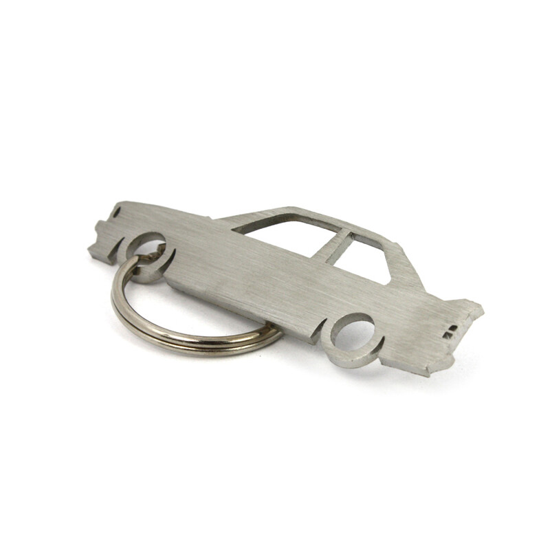 Stainless Steel BMW E30 Keyring