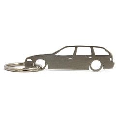 Stainless Steel BMW E36 Touring Keyring