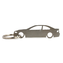 Stainless Steel BMW E46 Coupe Keyring