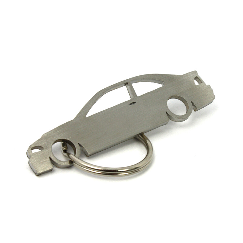 Stainless Steel BMW E46 Coupe Keyring